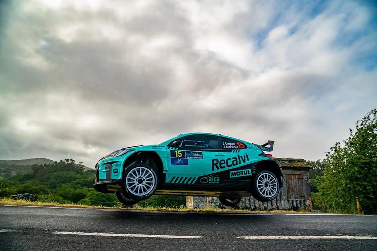 Jorge Cagiao, segundo en su estreno con el Toyota