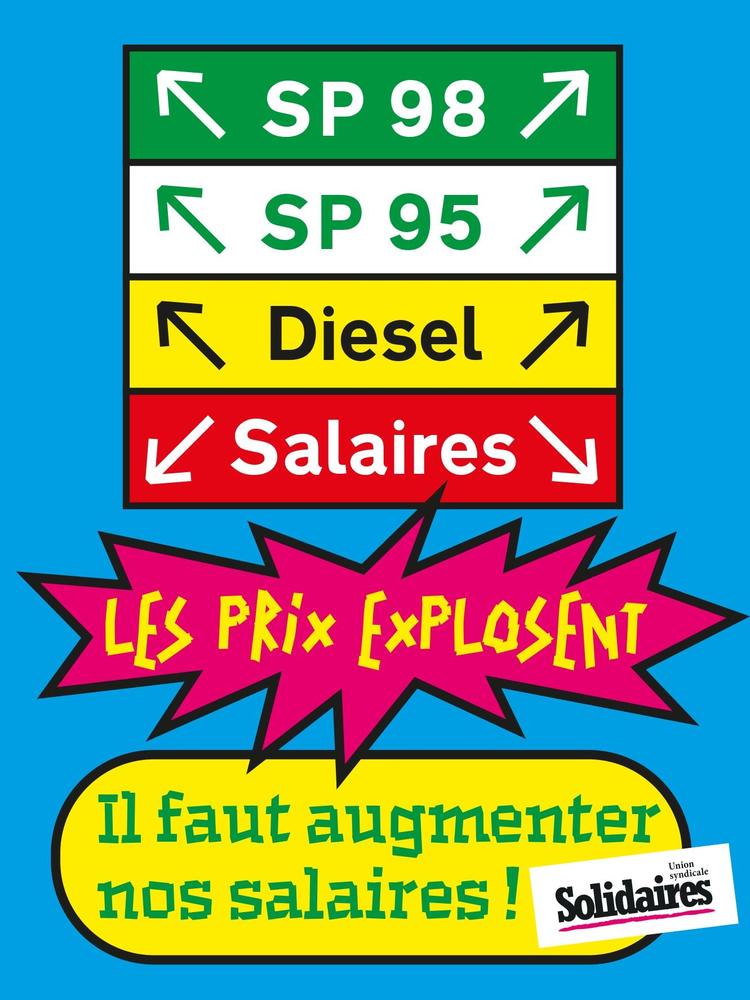 LE 29 SEPTEMBRE EN GRÈVE POUR NOS SALAIRES !