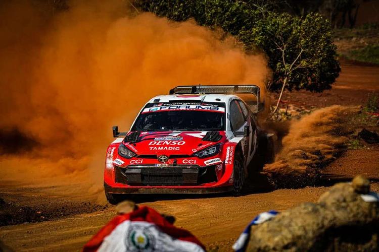 Shakedown del WRC ueno Rally del Paraguay 2026: Katsuta repite lo del 2025 y marca el ritmo antes de la competencia