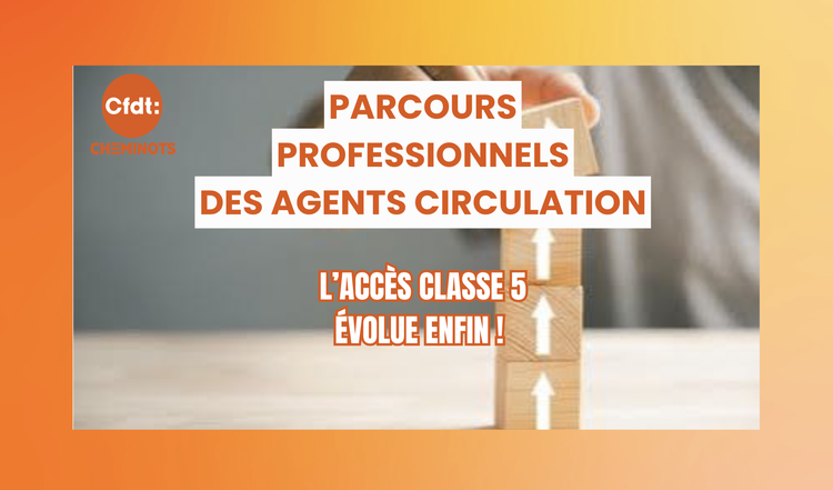 PARCOURS PROFESSIONNELS DES AGENTS CIRCULATION