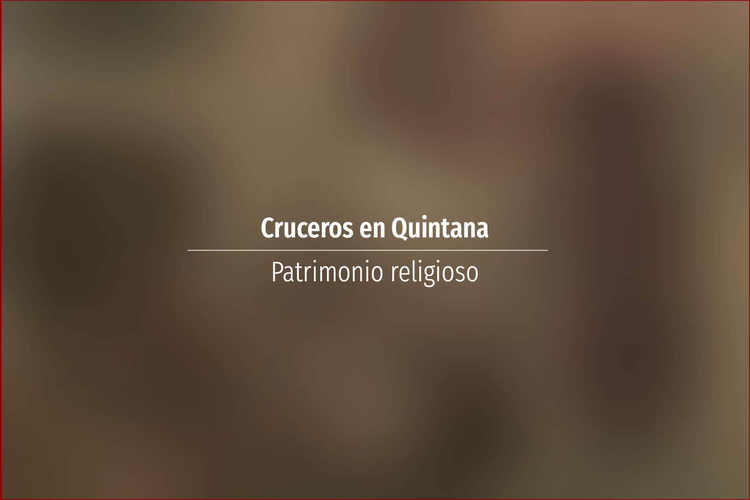 Cruceros en Quintana