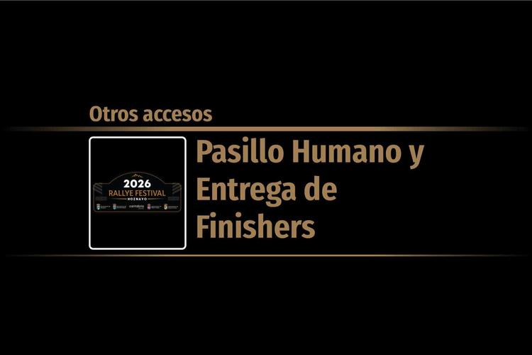 Pasillo Humano y Entrega de Finishers
