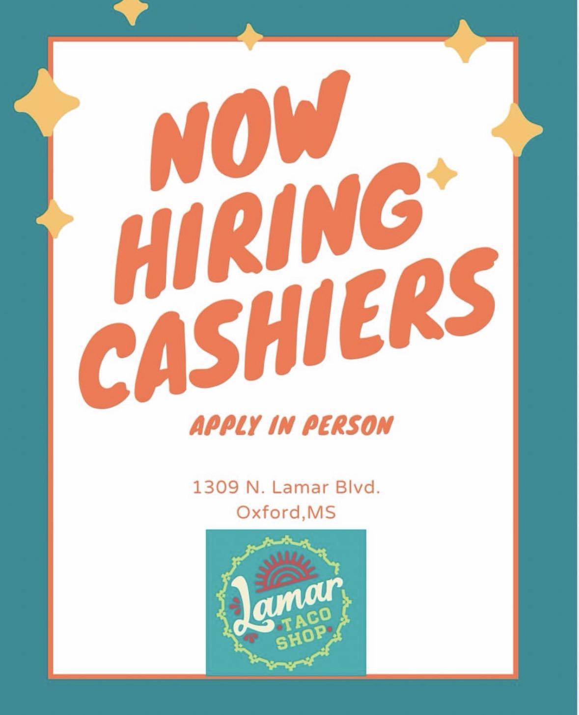 Cashier- Lamar Taco Shop