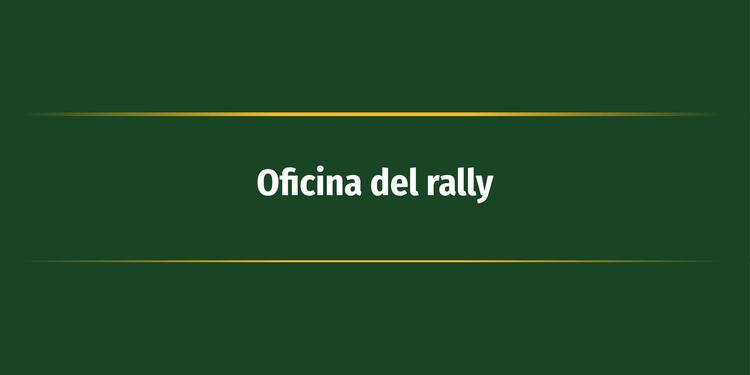 Oficina del rally