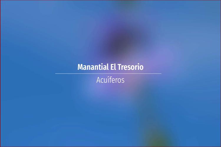 Manantial El Tresorio