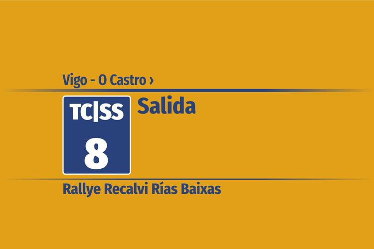 Tramo 8 &nbsp;›&nbsp; Vigo - O Castro | Salida
