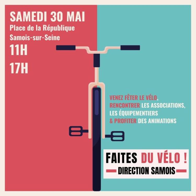 JOURNEE FAITES DU VELO - SAMOIS SUR SEINE