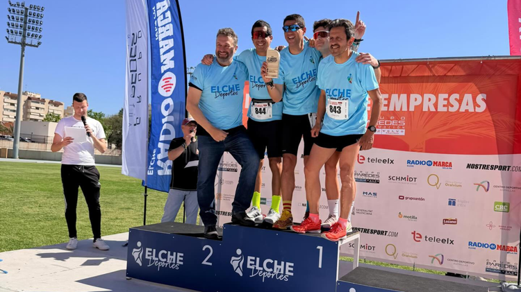 La Carrera de Empresas-Grupo Paredes Automoción celebra su cuarta edición con récord de participación en Elche