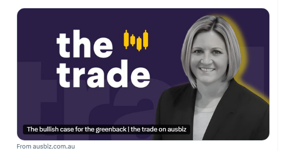 Carley joined Ausbiz to talk about a dollar brekout