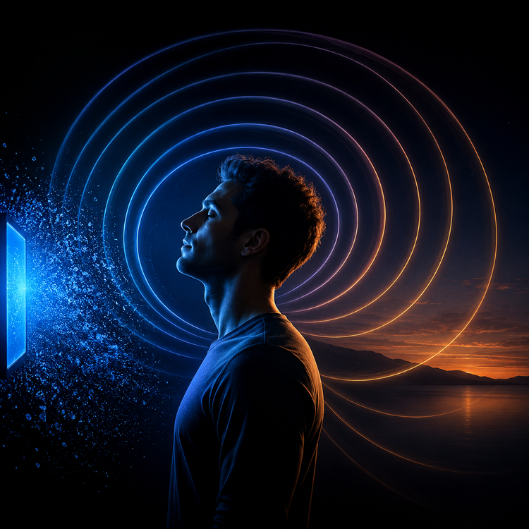 Digital Blue Light & Circadian Recovery 7-Phase BioPhi-Harmonic Energetics