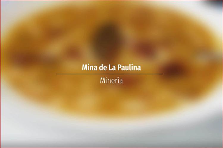 Mina de La Paulina