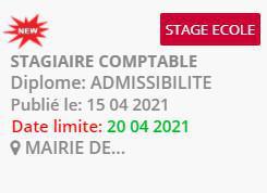 Stagiaire Comptable