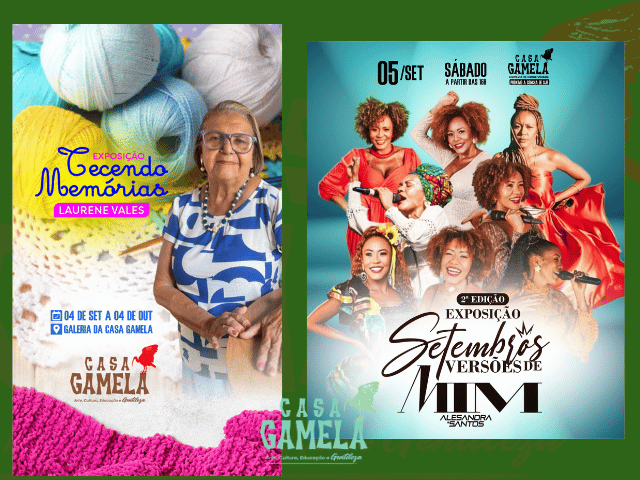 Casa Gamela promove duas exposições simultâneas e amplia diálogo entre cultura, memória e turismo em São José de Ribamar