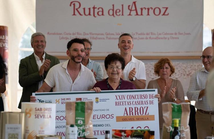 La lebrijana Luisa Tejero logra el tercer premio en el XXIV Concurso de Recetas Caseras de Arroz de la Provincia de Sevilla