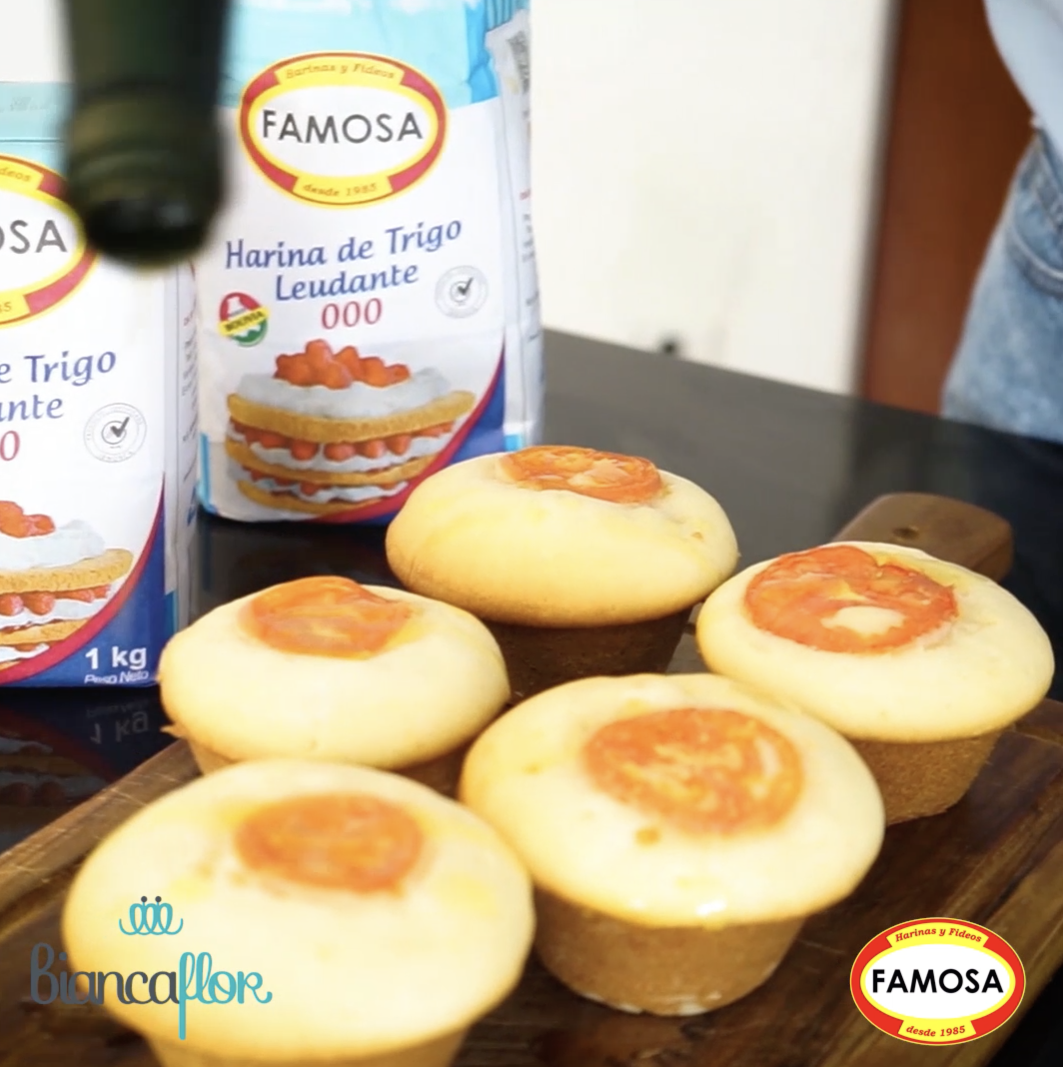 Magdalena con Tomate y Queso 
