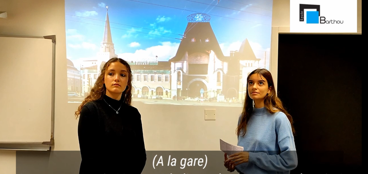 A bord de l'Orient-Express - une vidéo en russe par les élèves