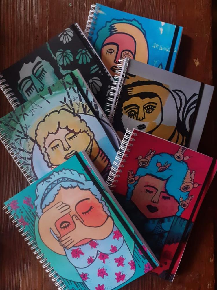 Cuadernos con diseños propios - Pato Camino