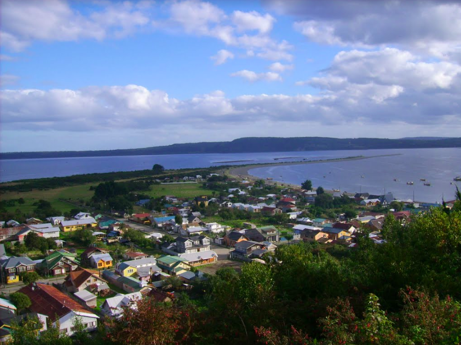 Mirador de Queilen en Queilen, Chiloé, Sur de Chile