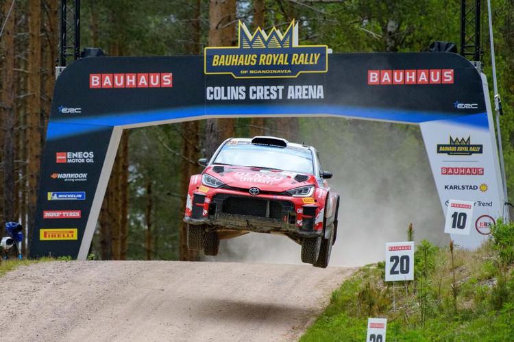 Vaher lidera el Rally de Escandinavia en su debut en ERC