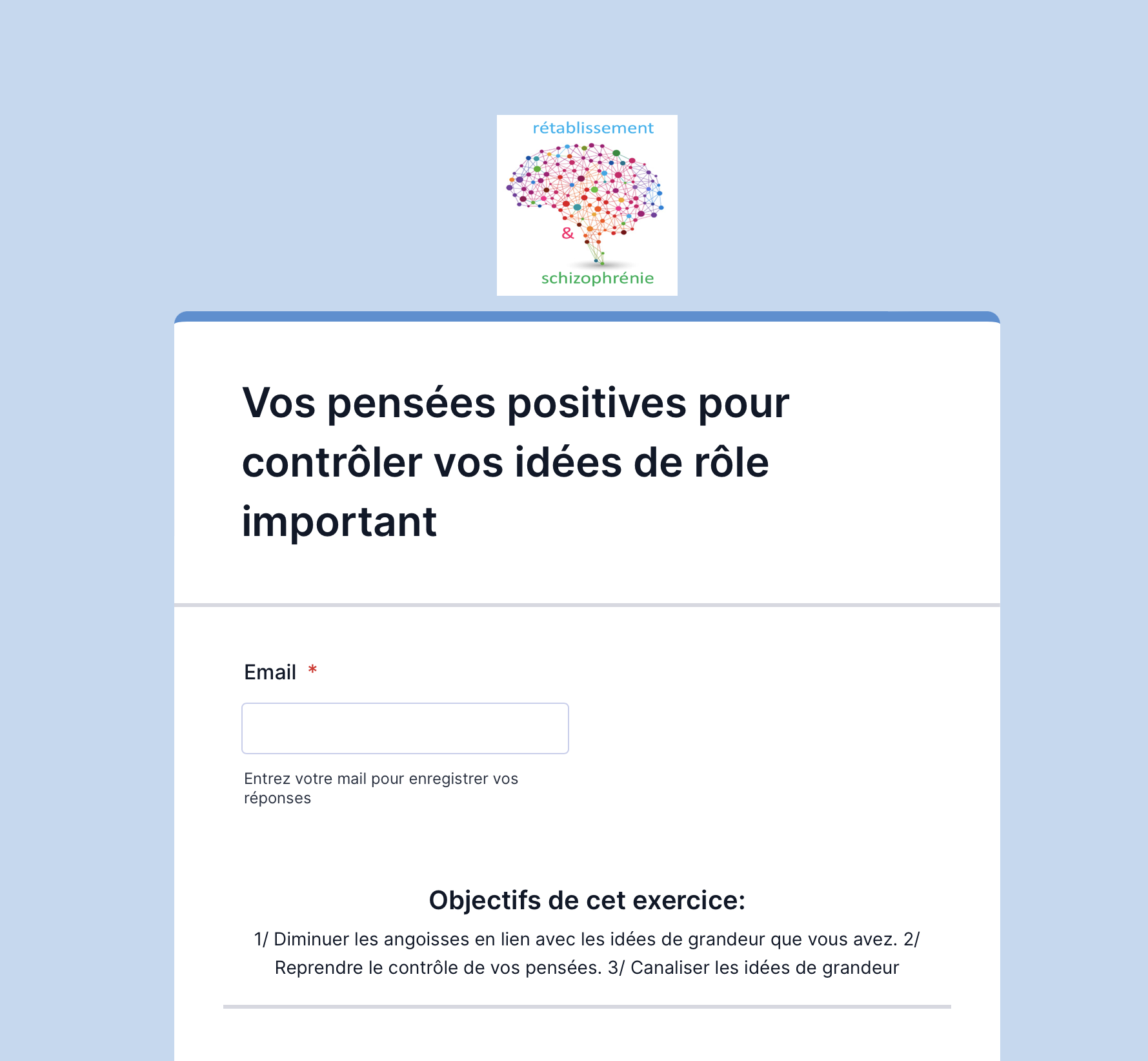 Vos pensées positives pour contrôler vos idées de rôle important 