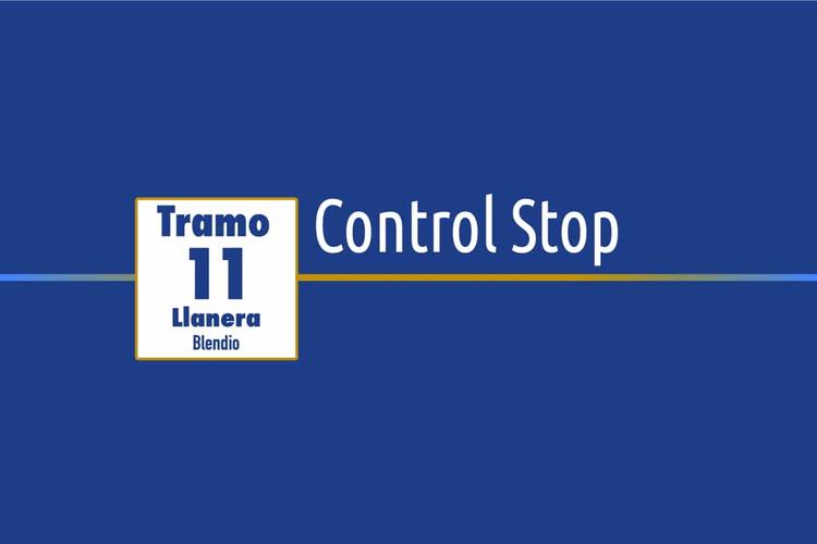 Tramo 11 › Llanera Blendio › Control Stop