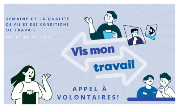 Appel à volontaires : vivez l’expérience “Vis mon travail” ! / CD13