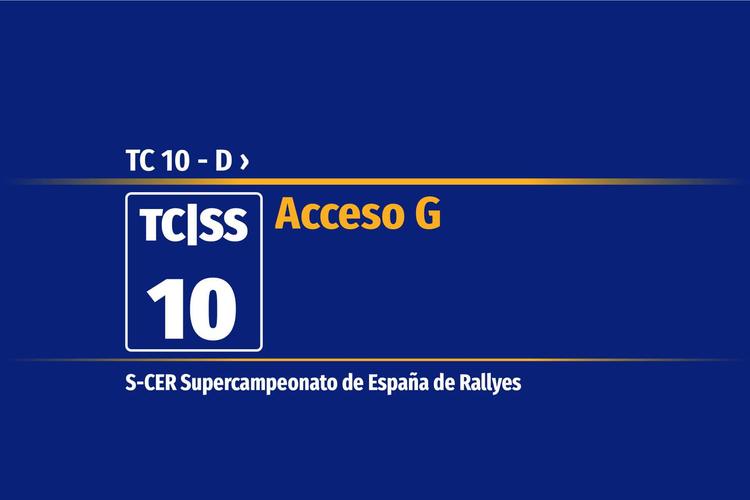 Tramo 10 &nbsp;›&nbsp; TC 10 - D | Acceso G