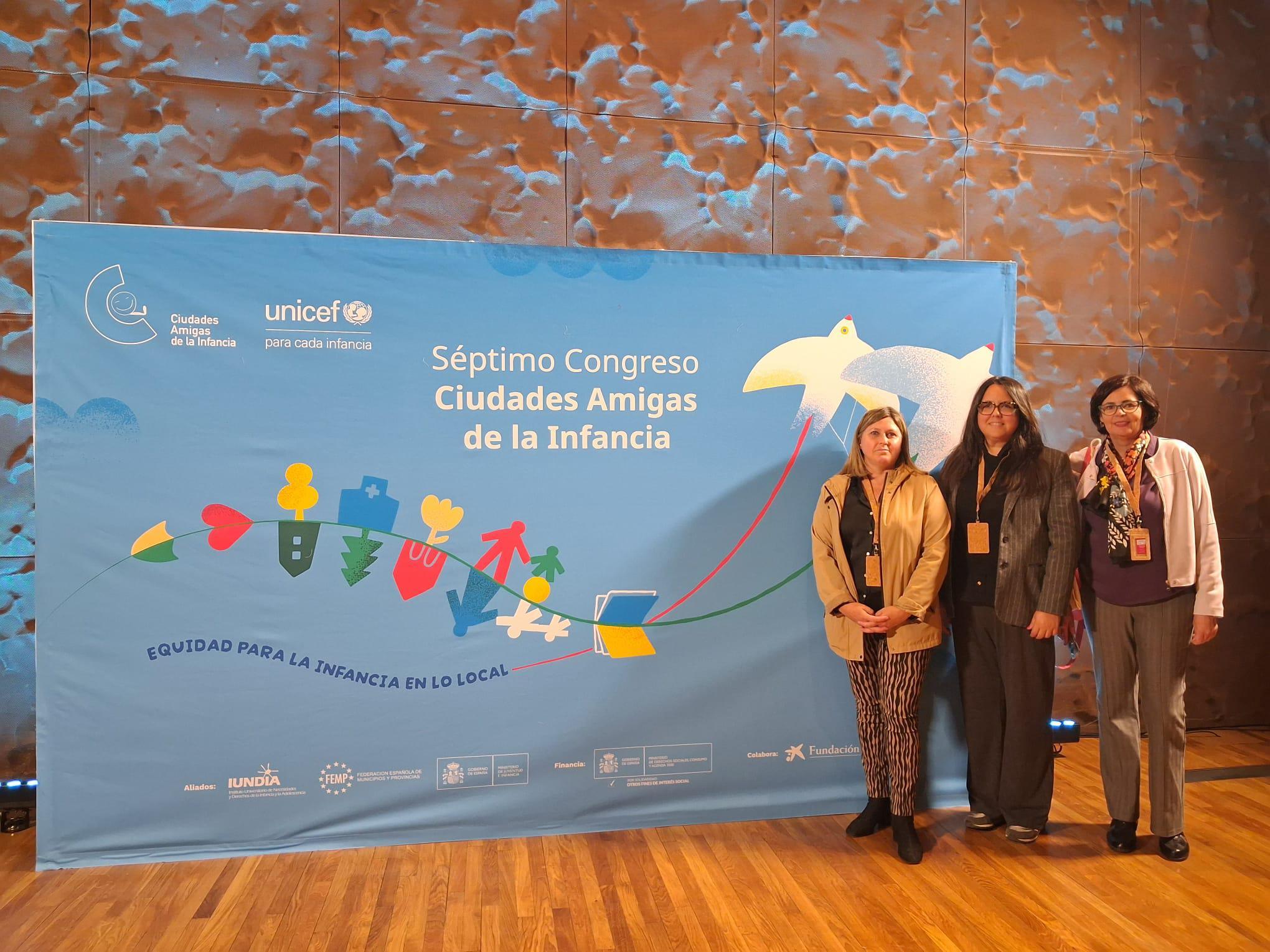 Lebrija participa en el VII Congreso de Ciudades Amigas de la Infancia de UNICEF