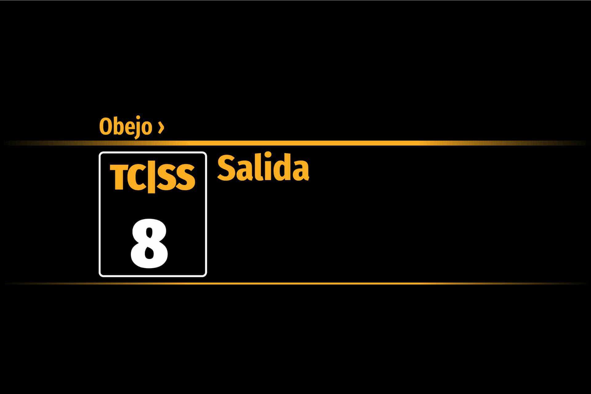 Tramo 8 &nbsp;›&nbsp; Obejo | Salida