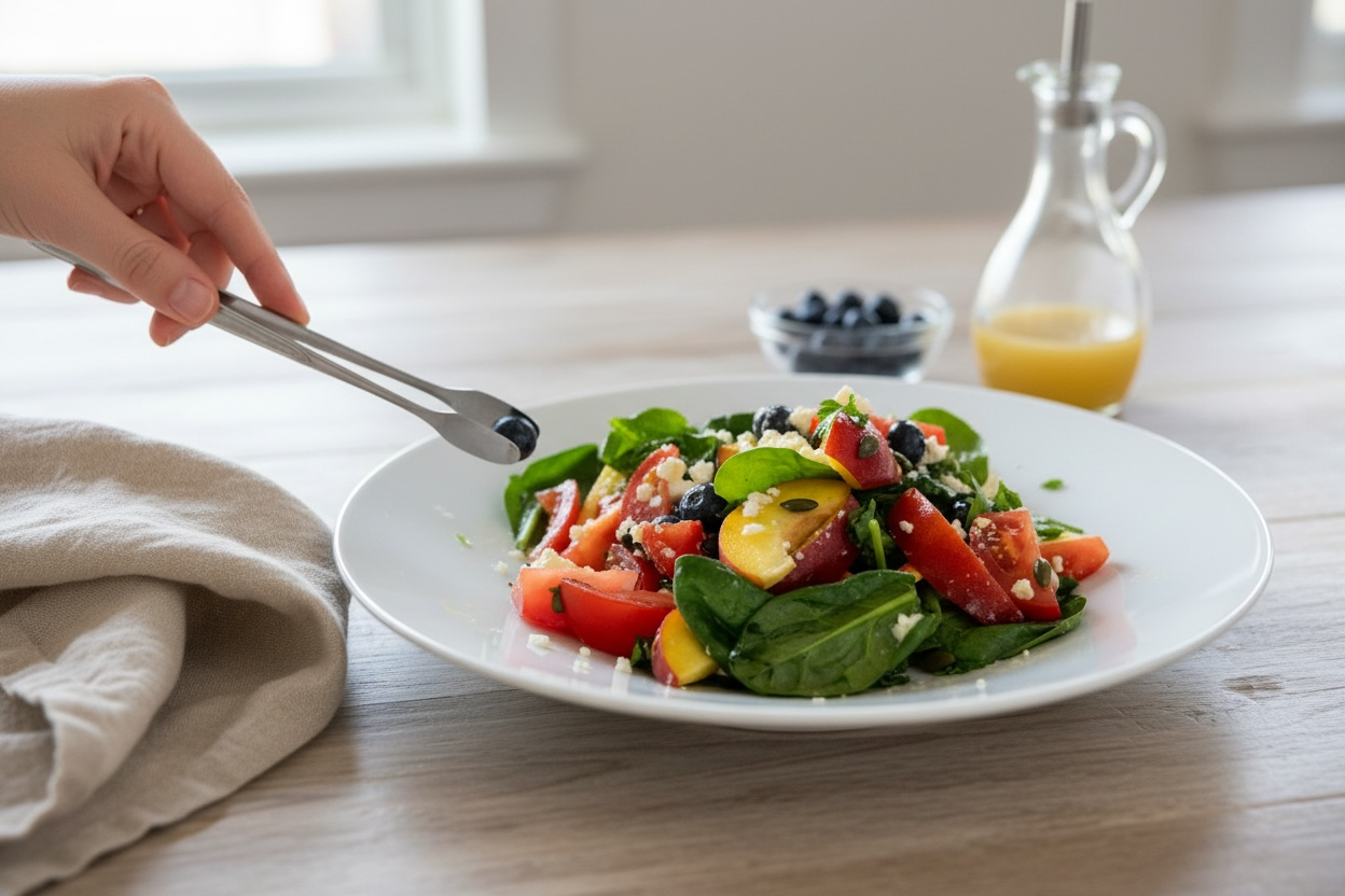 Summer Spinach Glow Salad