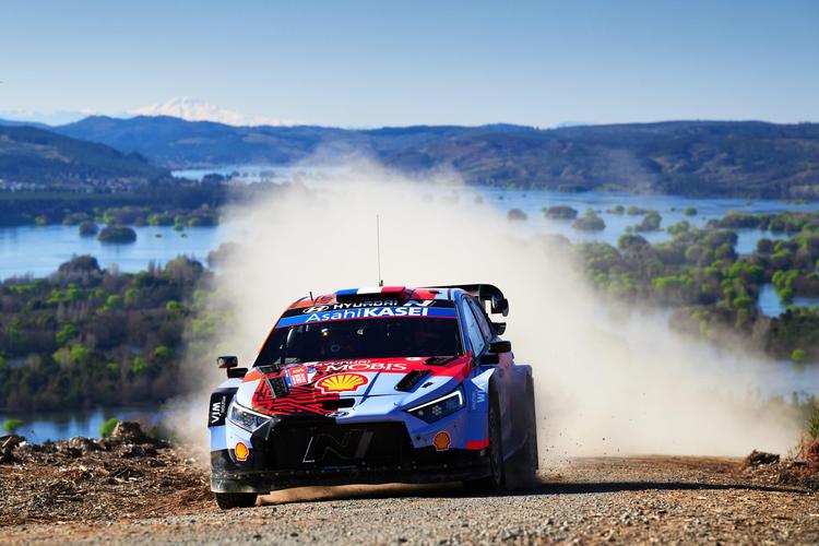 Rally de Chile: Hyundai Motorsport logra un podio con Adrien Fourmaux y Alexandre Coria