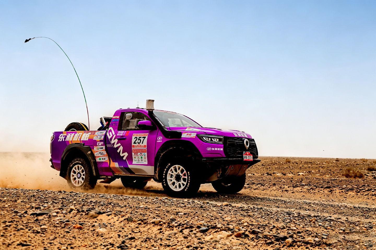 GWM lidera el Taklimakan Rally 2026 tras seis etapas de infarto