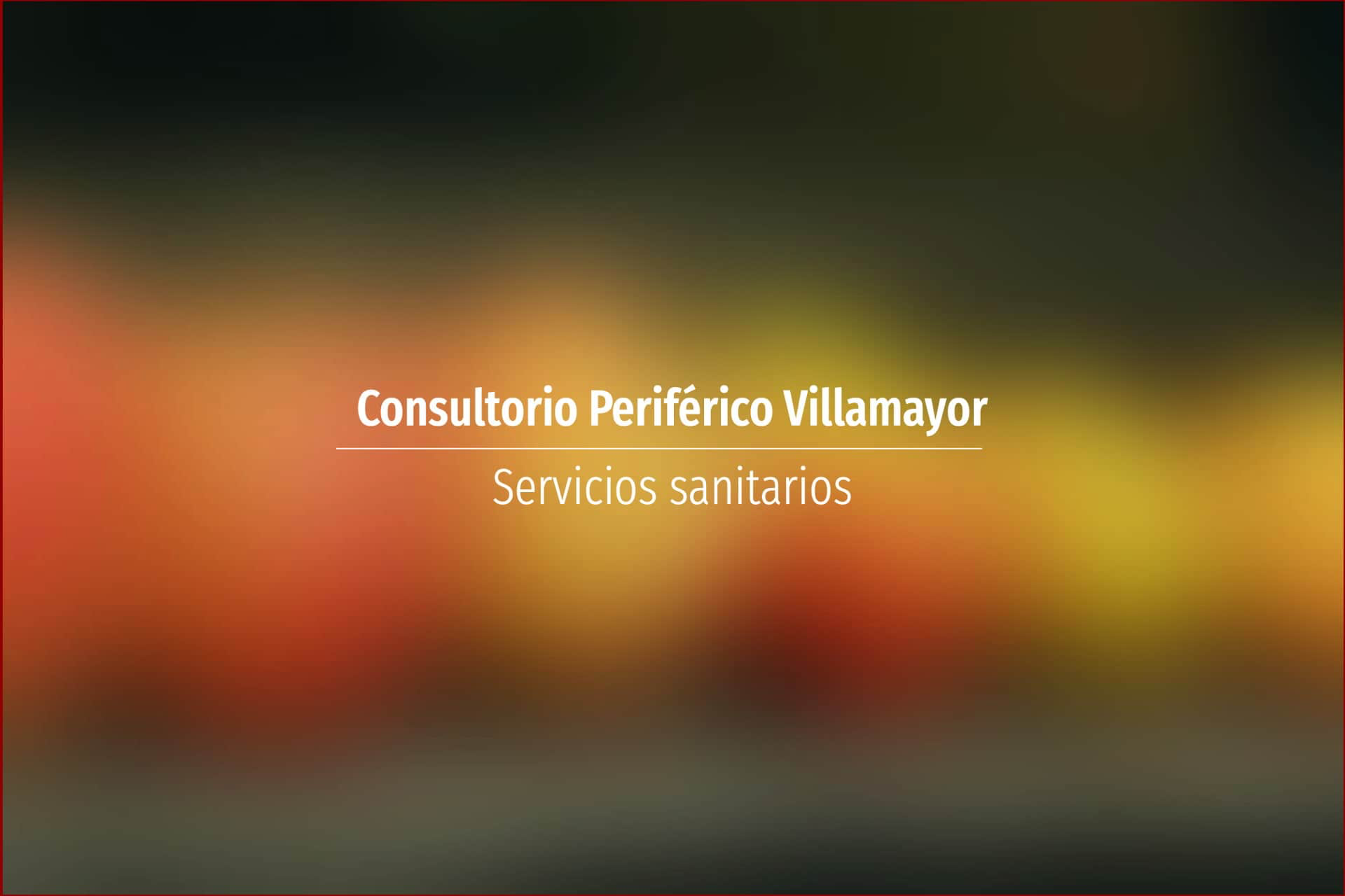 Consultorio Periférico Villamayor