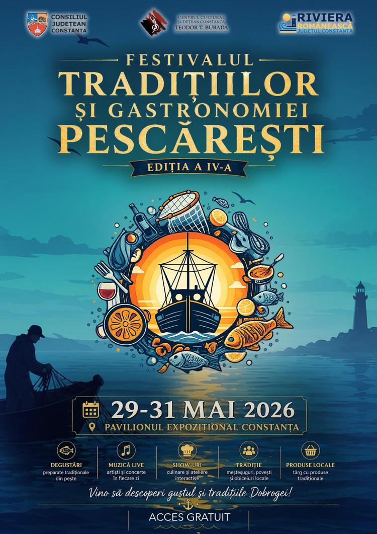 Festivalul traditiilor si gastronomiei pescaresti - Editia a 4-a