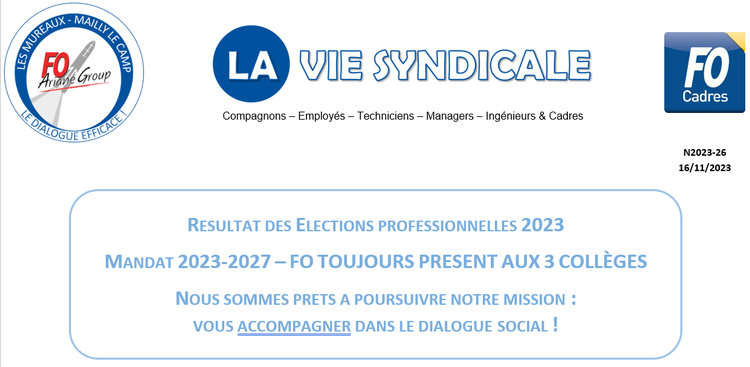 FO-MU-LVS-N2023-26 -Résultat Elections professionnelles 2023