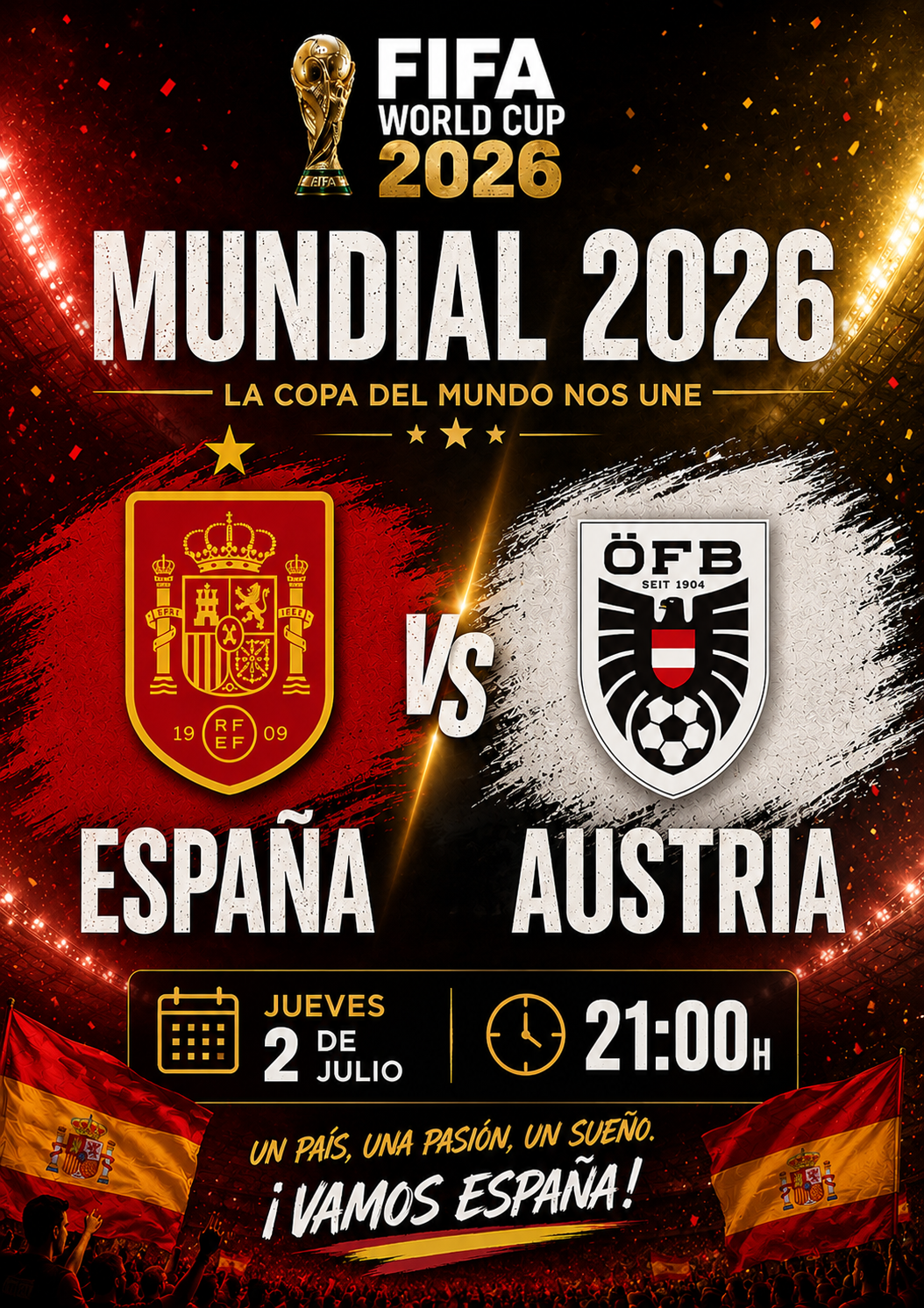 ESPAÑA - AUSTRIA