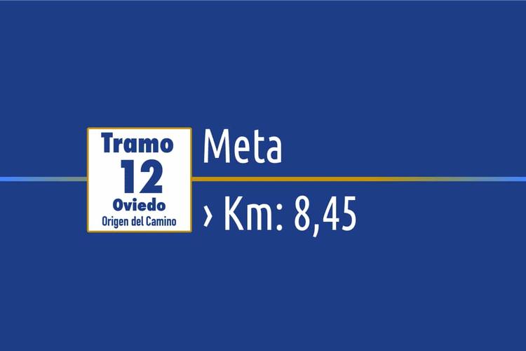 Tramo 12 › Oviedo Origen del Camino › Meta