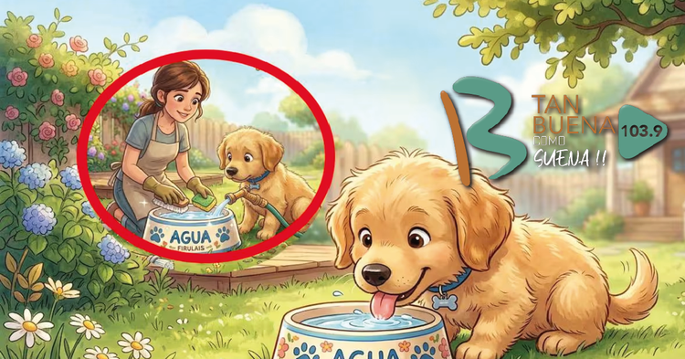 Esto puede pasar si no lavas diariamente el plato de tu perro