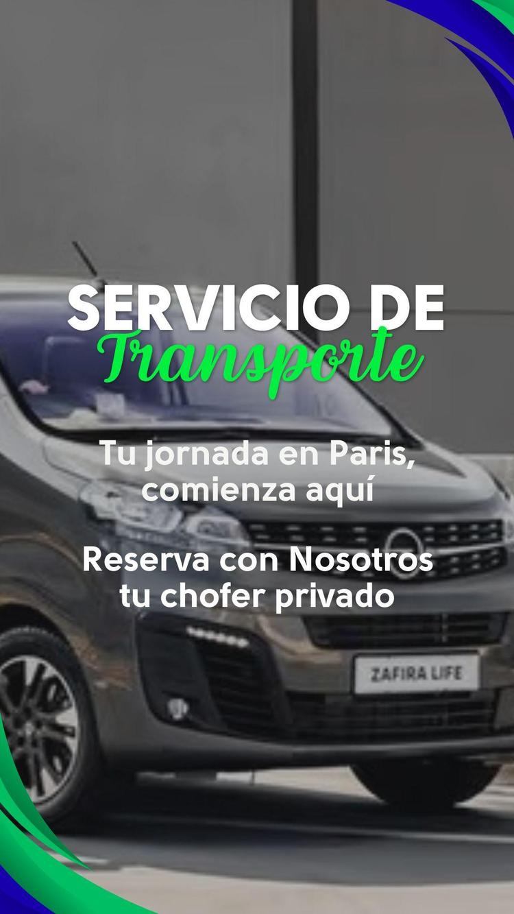 Chofer privado en París: traslados aeropuerto y ciudad