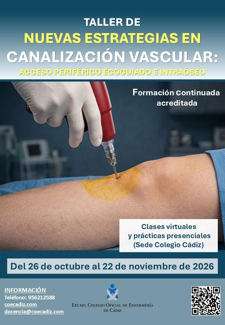 Curso Nuevas estrategias en canalización vascular: Acceso Periférico Ecoguiado e intraoseo