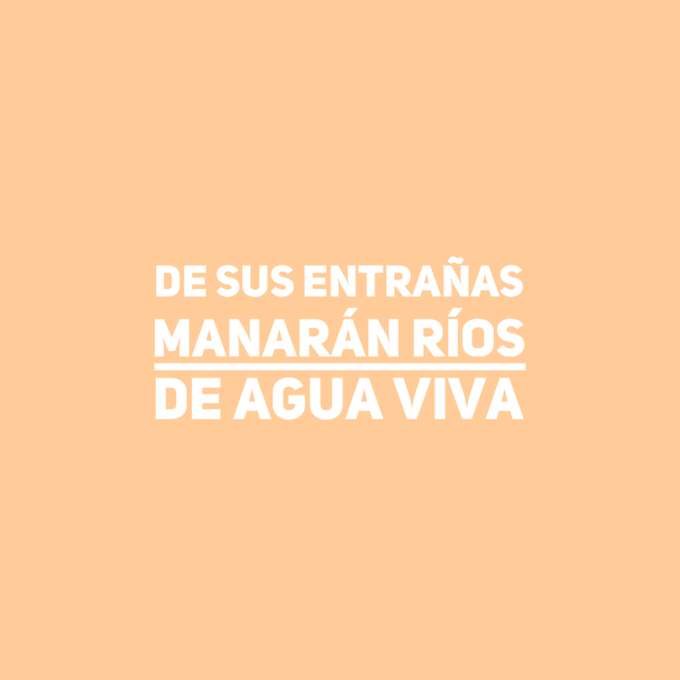 Hoy, el reto del amor es identificar de qué tengo sed, para pedirle al Señor su Espíritu Santo