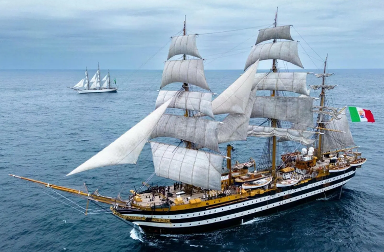 Orgoglio nei mari del mondo: storia, tradizione e segreti tecnici dell'Amerigo Vespucci