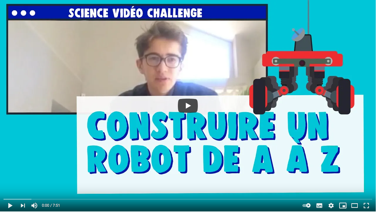 Vidéo n°4 Construire un robot