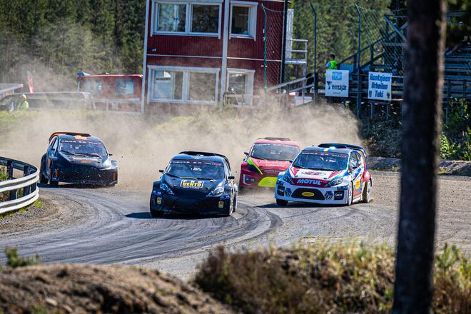 RallyX: Team Färén and Roberts Vitols well placed ahead of Estering