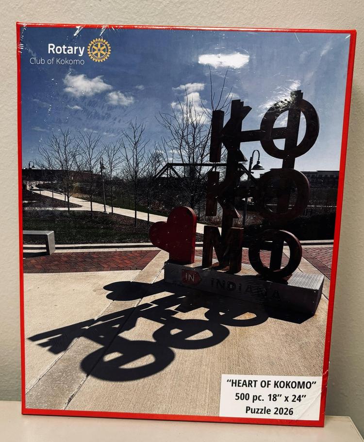 Rotary Club unveils puzzle fundraiser