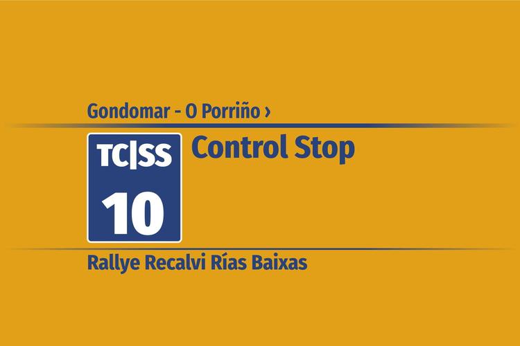 Tramo 10 &nbsp;›&nbsp; Gondomar - O Porriño | Control Stop