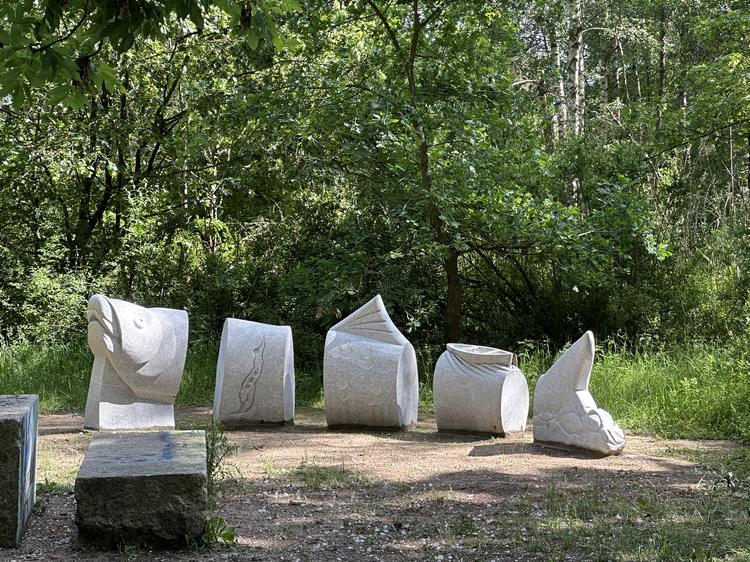 Einweihung der Skulptur „NasOker“ am Naturlehrpfad in Meinersen