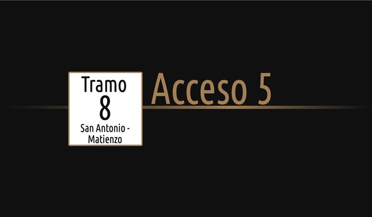 Tramo 8 › San Antonio - Matienzo  › Acceso 5