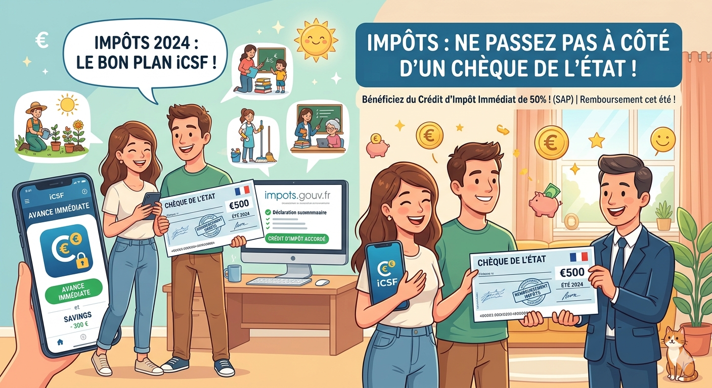 Impôts : ne passez pas à côté d'un chèque de l'État