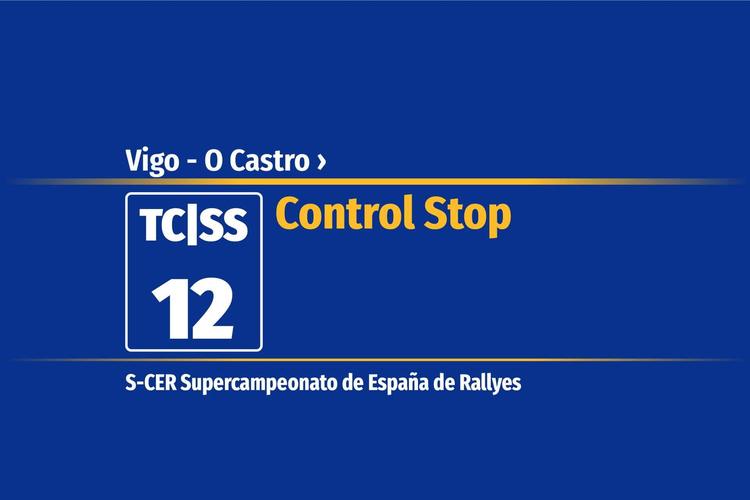 Tramo 12 &nbsp;›&nbsp; Vigo - O Castro | Control Stop